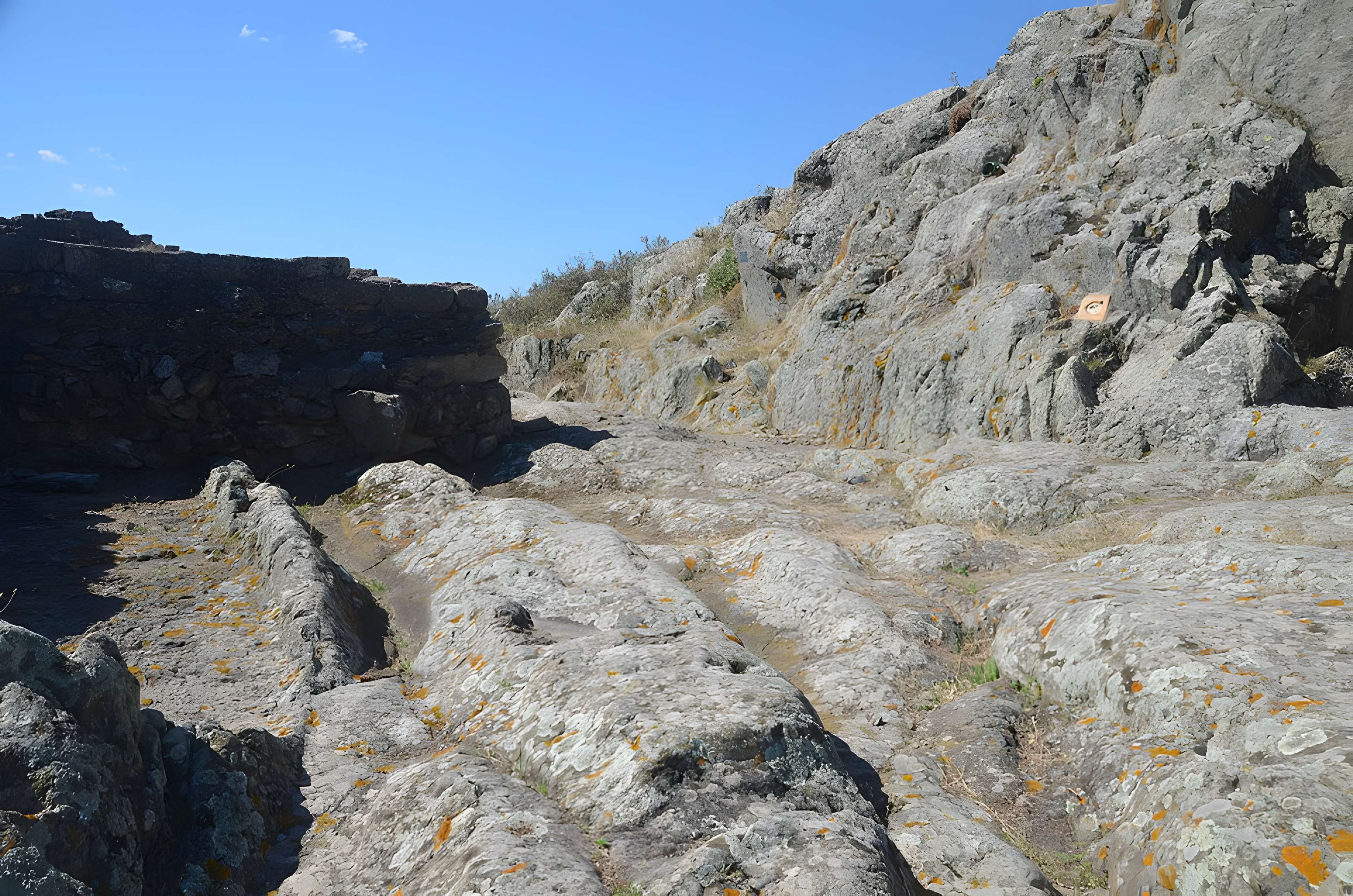 Site archéologique du Panissars, situé au col de Panissars