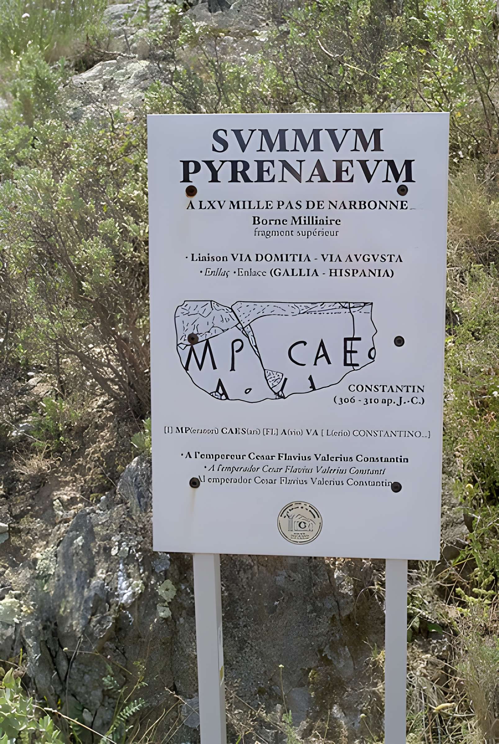 Site archéologique du Panissars, situé au col de Panissars