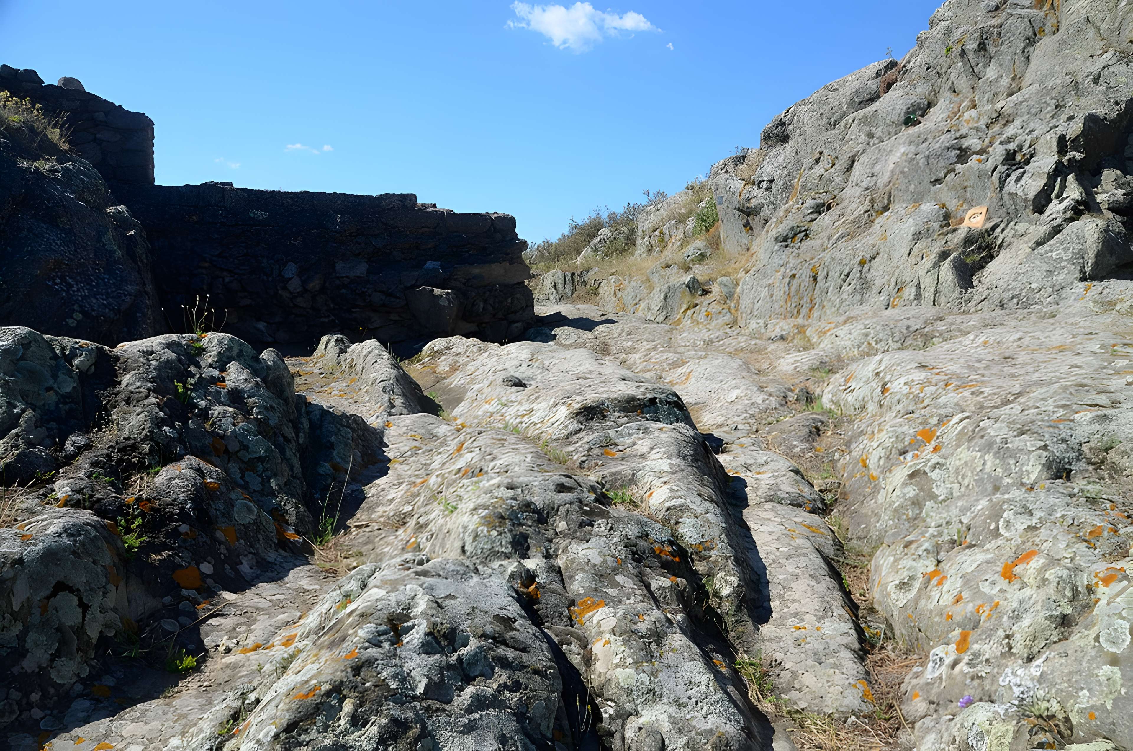 Site archéologique du Panissars, situé au col de Panissars