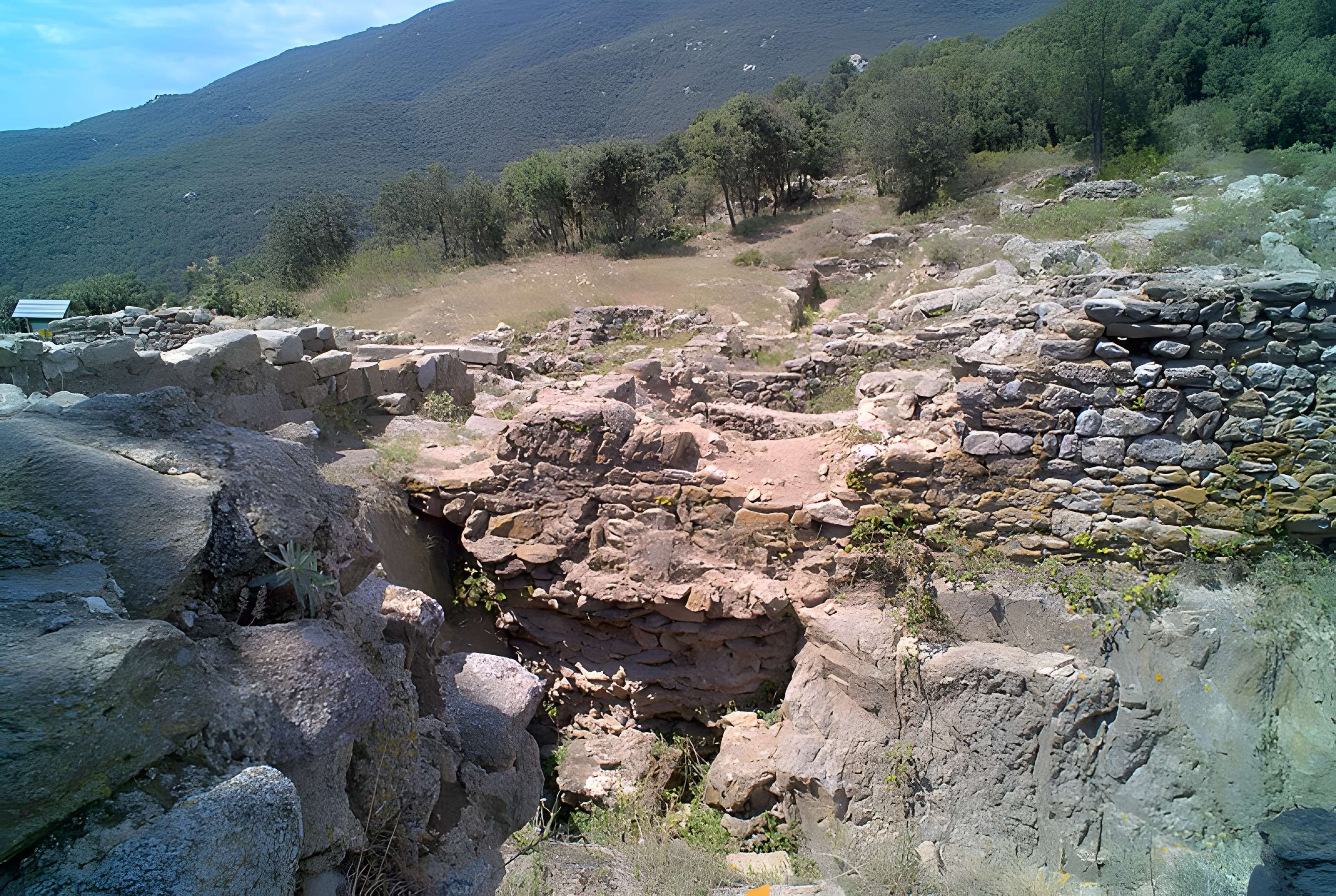 Site archéologique du Panissars, situé au col de Panissars