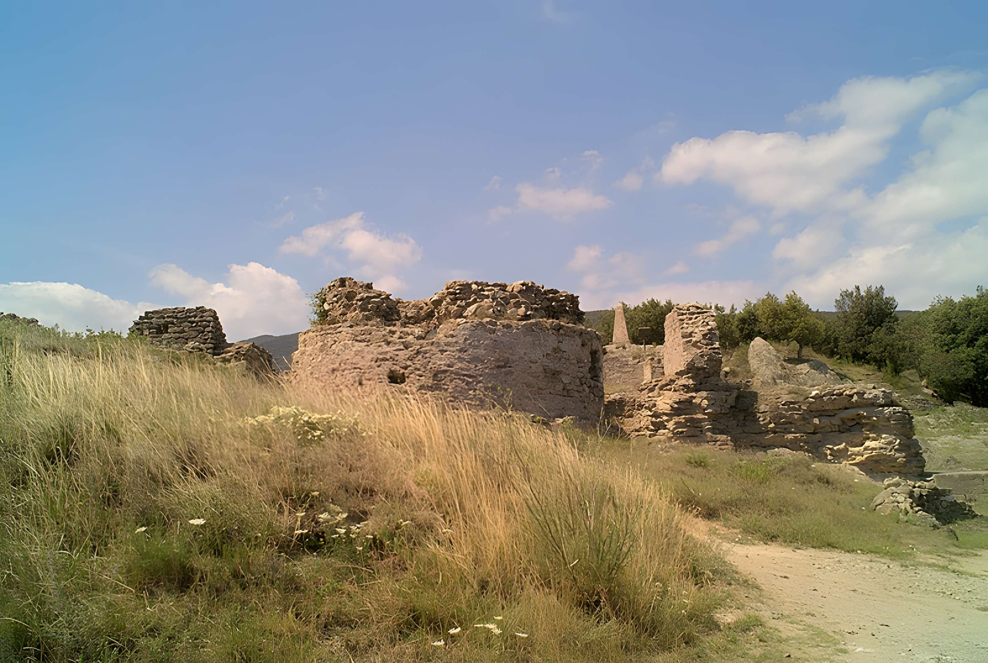Site archéologique du Panissars, situé au col de Panissars