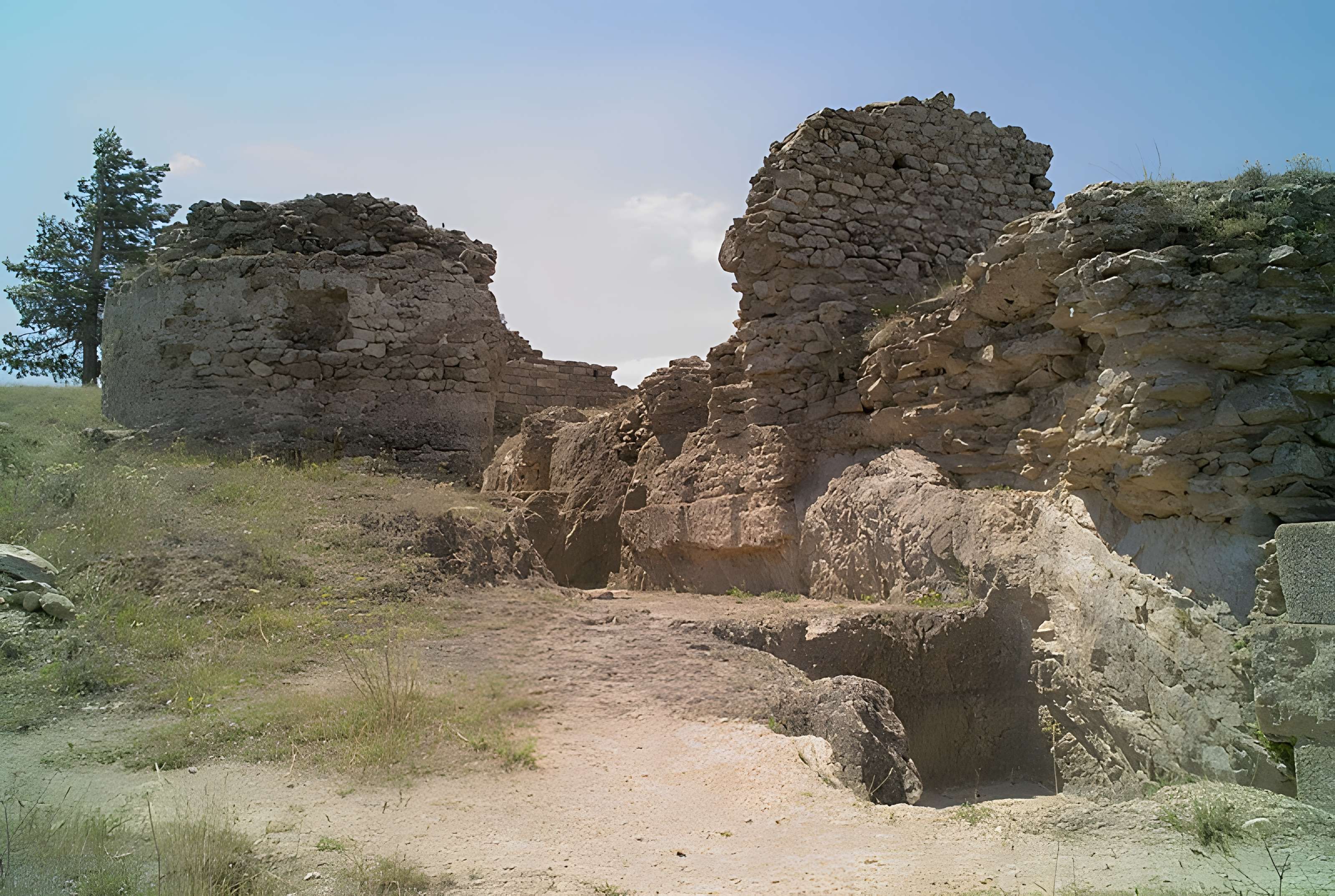 Site archéologique du Panissars, situé au col de Panissars