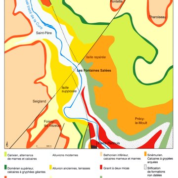 Ruines gallo-romaines des Fontaines Salées également sur commune de Saint-Père