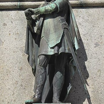 Statue de Guillaume le Conquérant de Falaise