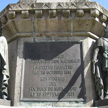 Statue de Guillaume le Conquérant de Falaise