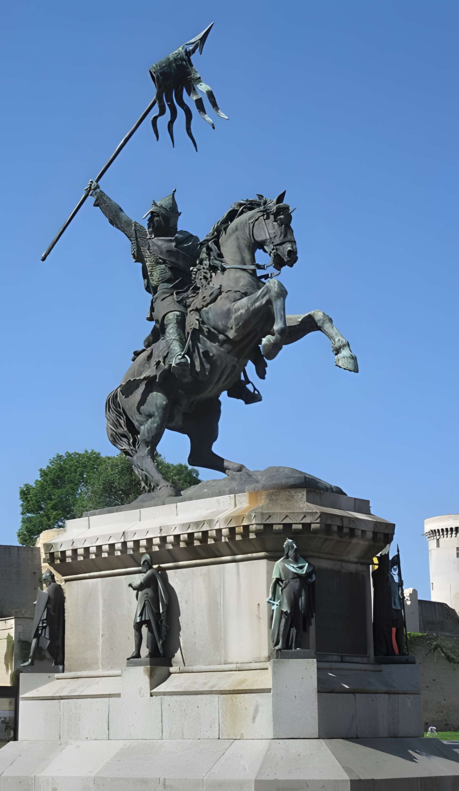 Statue de Guillaume le Conquérant de Falaise 