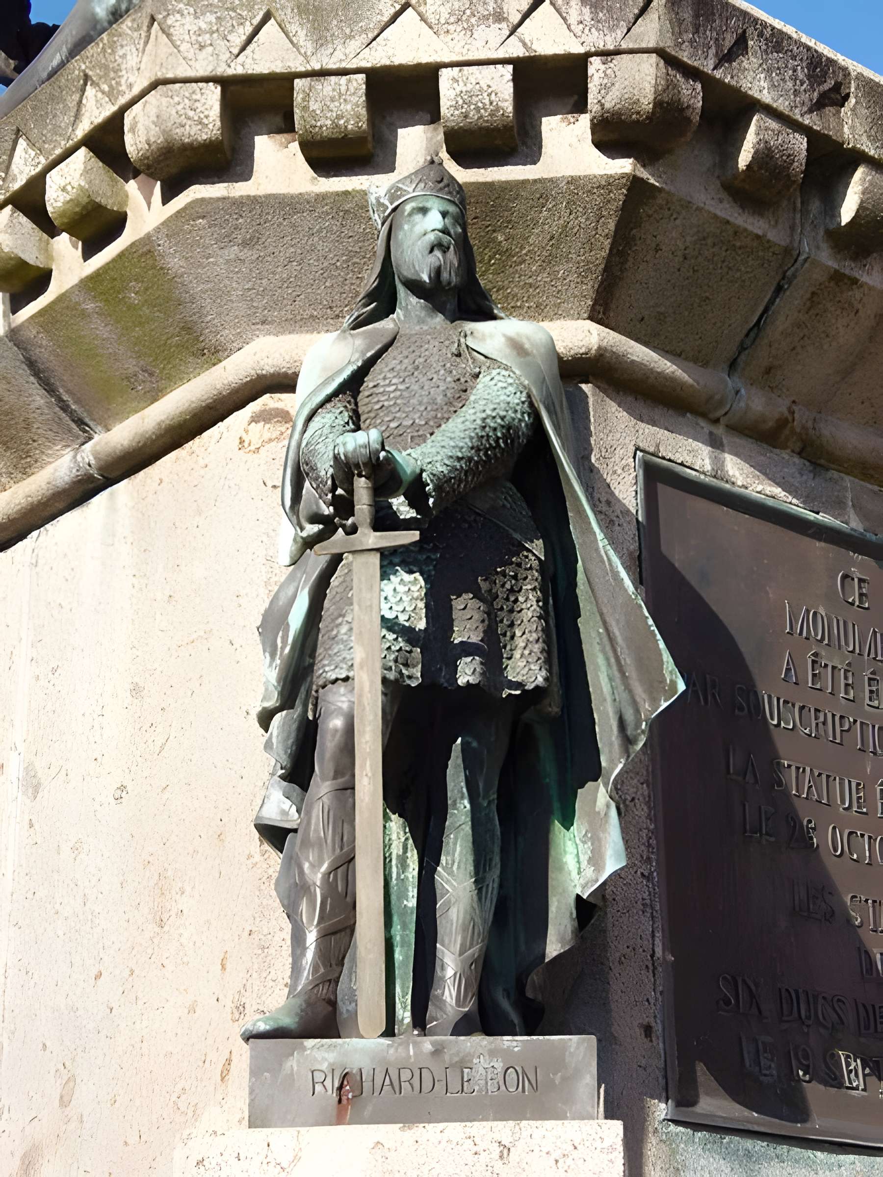 Statue de Guillaume le Conquérant de Falaise