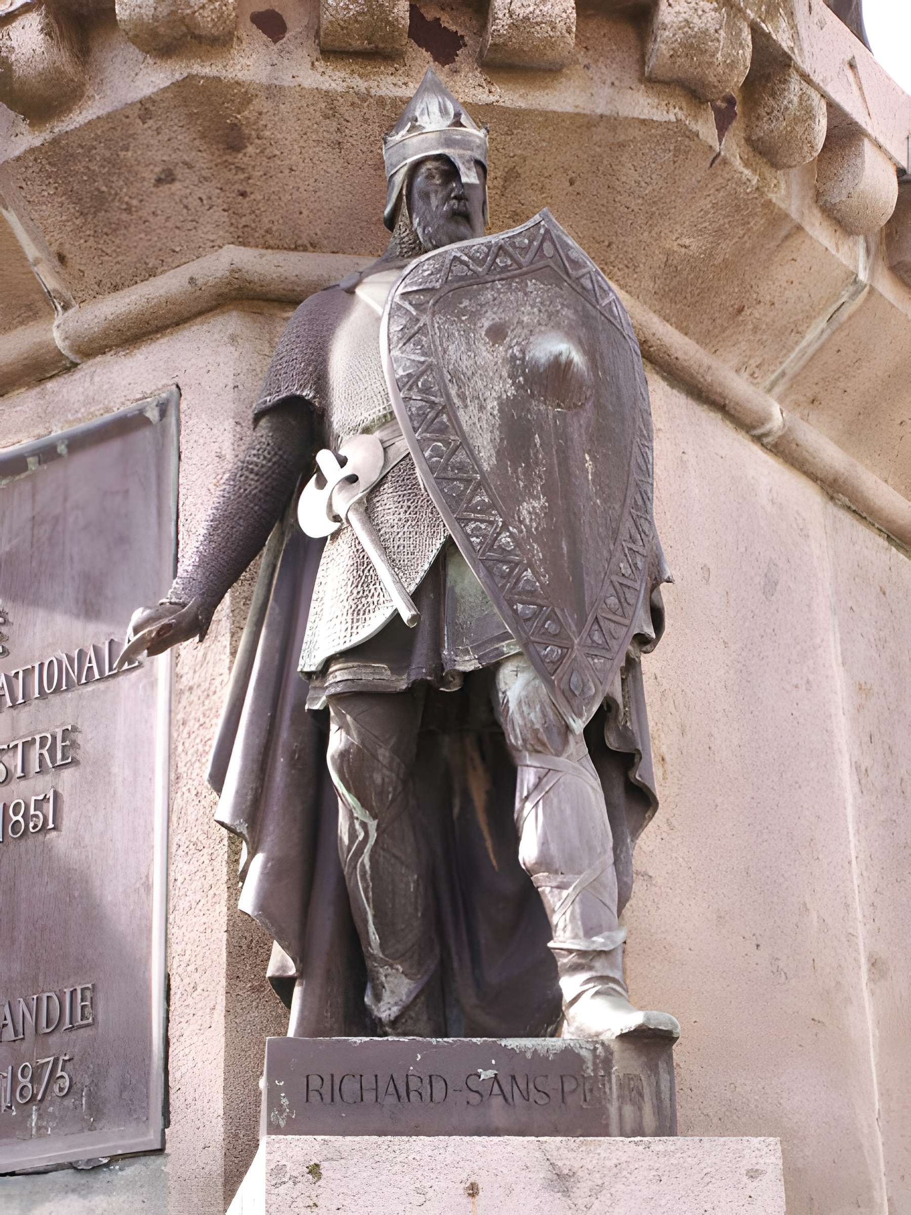 Statue de Guillaume le Conquérant de Falaise