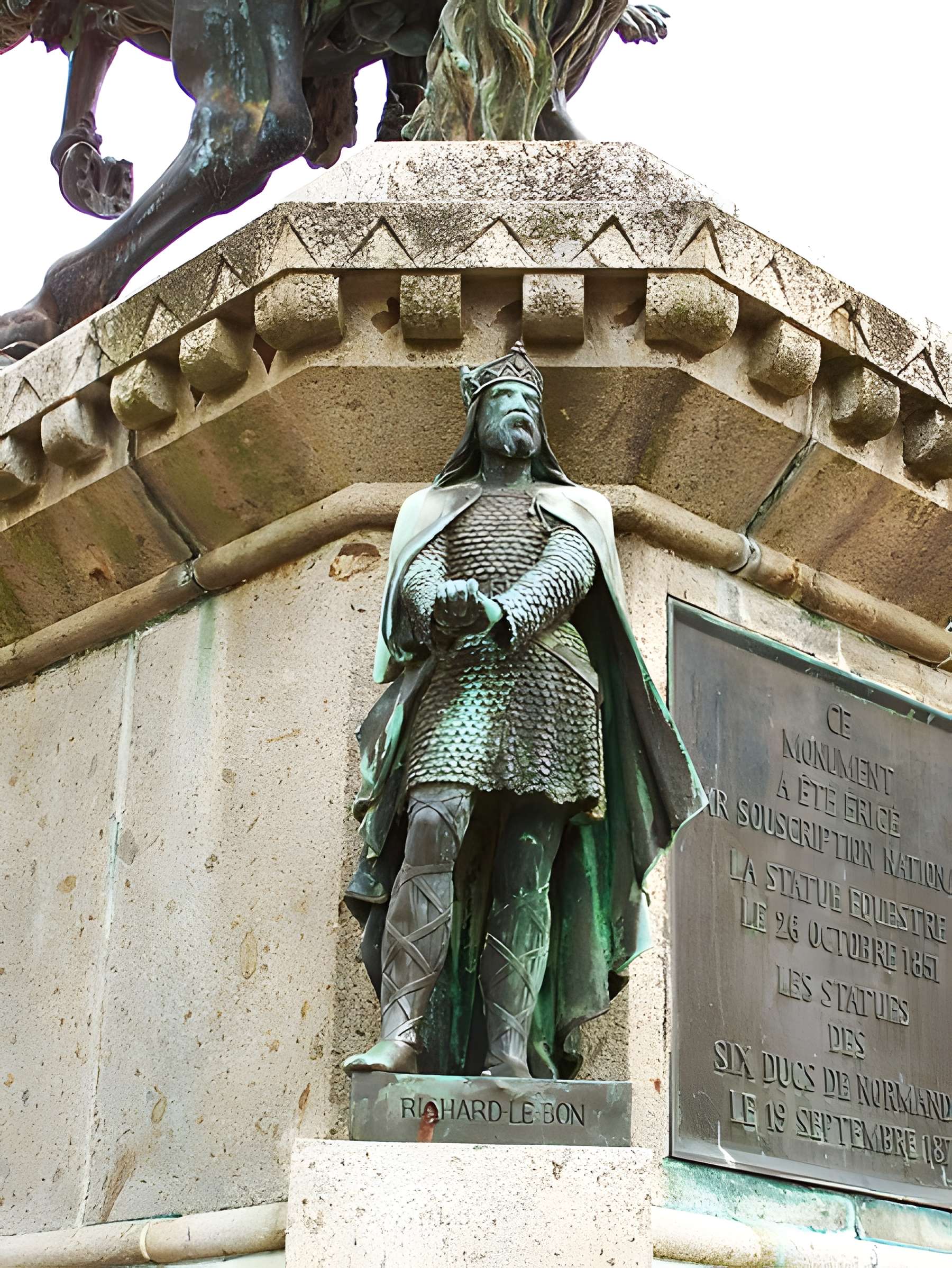 Statue de Guillaume le Conquérant de Falaise