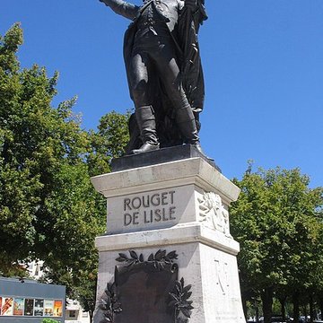 Monument commémoratif, dit statue de Rouget de Lisle