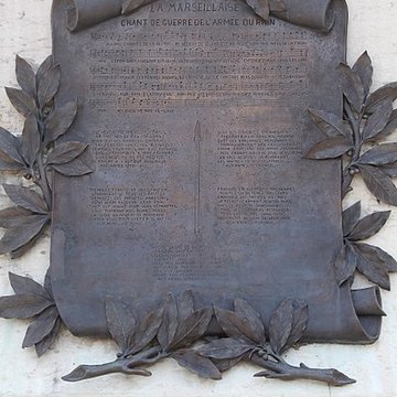 Monument commémoratif, dit statue de Rouget de Lisle