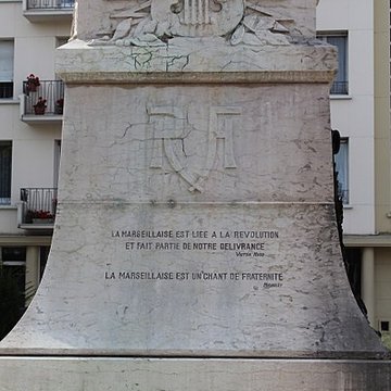 Monument commémoratif, dit statue de Rouget de Lisle