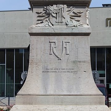 Monument commémoratif, dit statue de Rouget de Lisle
