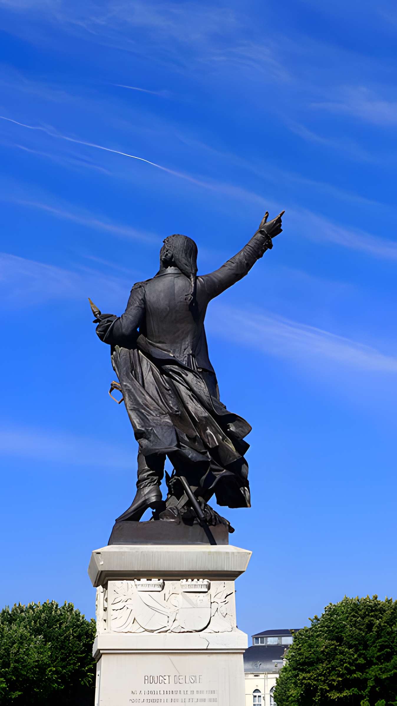 Monument commémoratif, dit statue de Rouget de Lisle