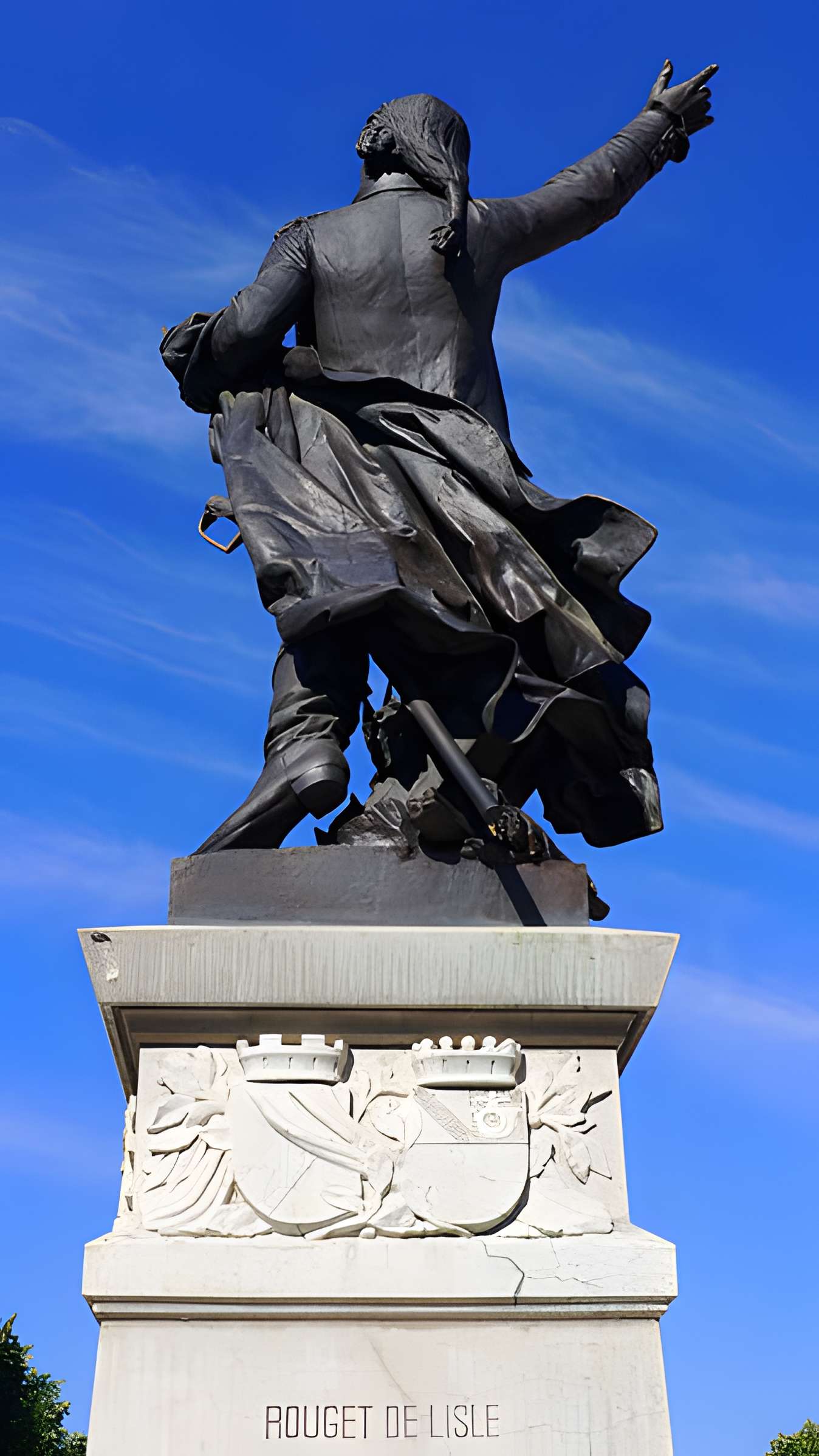 Monument commémoratif, dit statue de Rouget de Lisle