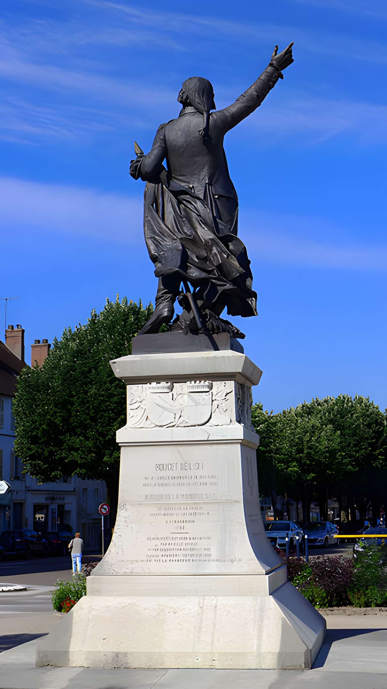 Monument commémoratif, dit statue de Rouget de Lisle
