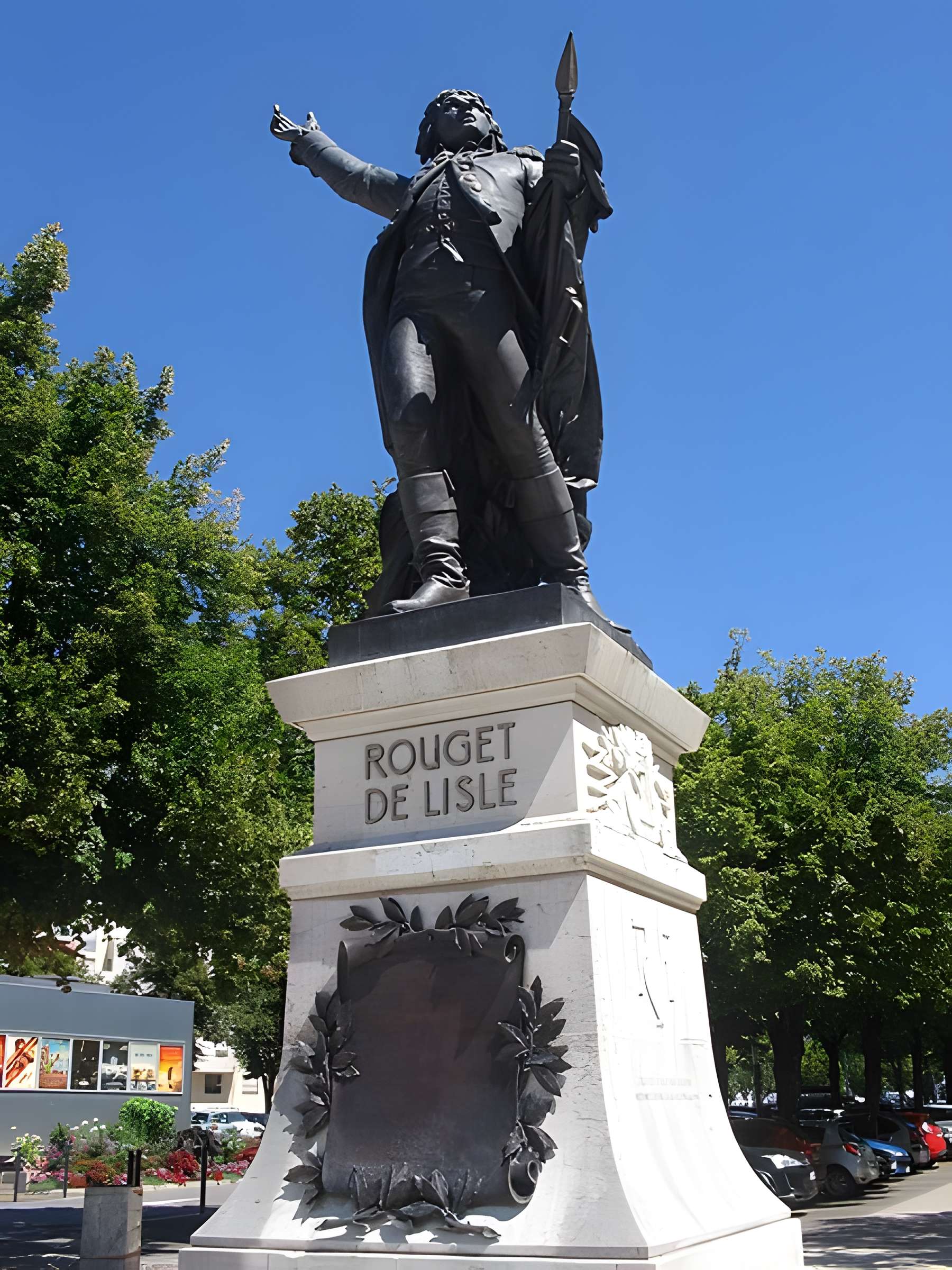 Monument commémoratif, dit statue de Rouget de Lisle