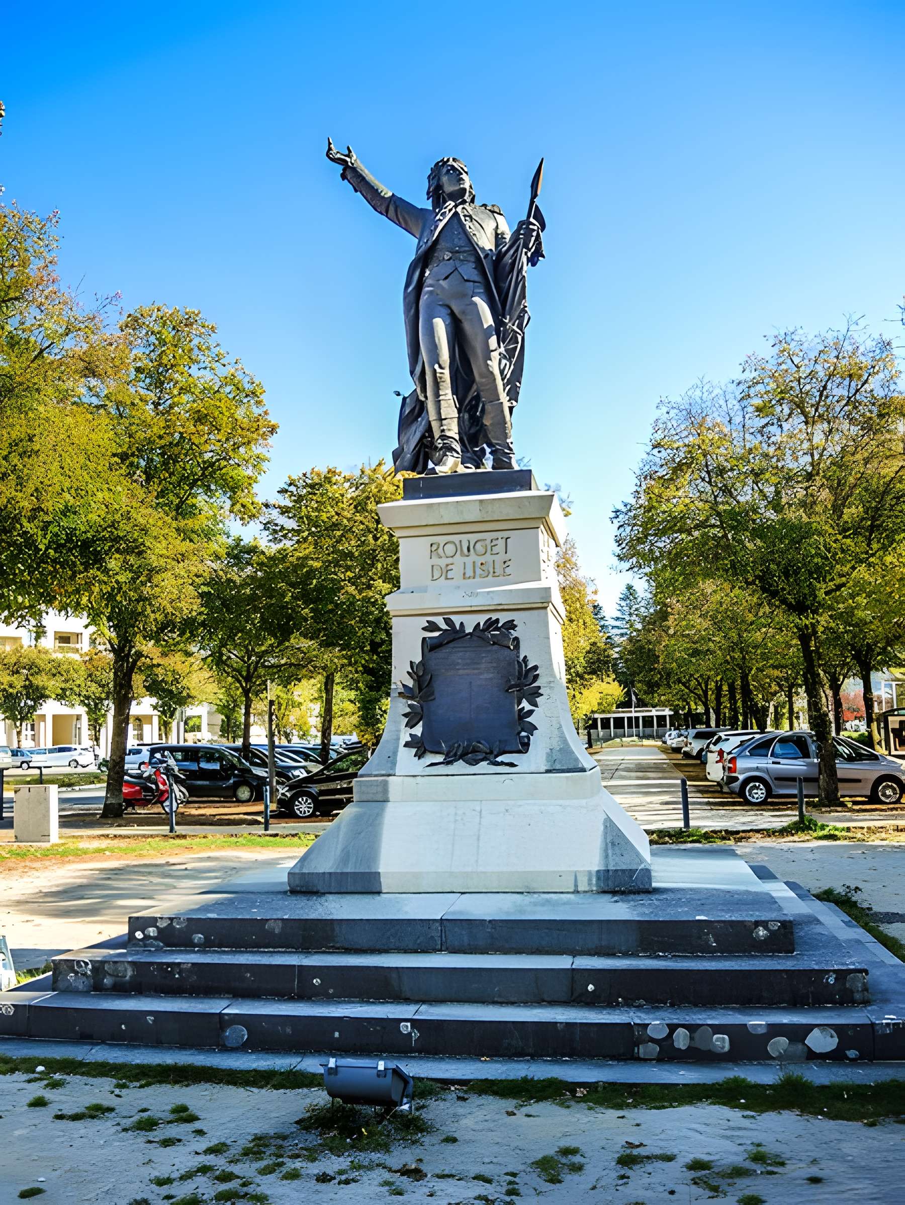 Monument commémoratif, dit statue de Rouget de Lisle