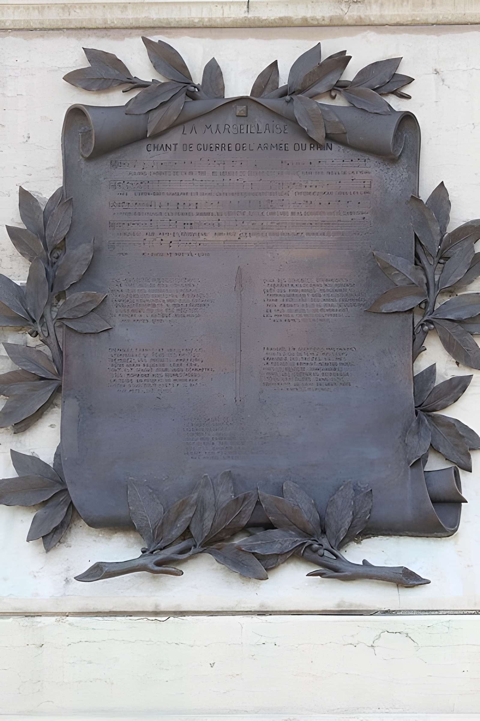 Monument commémoratif, dit statue de Rouget de Lisle