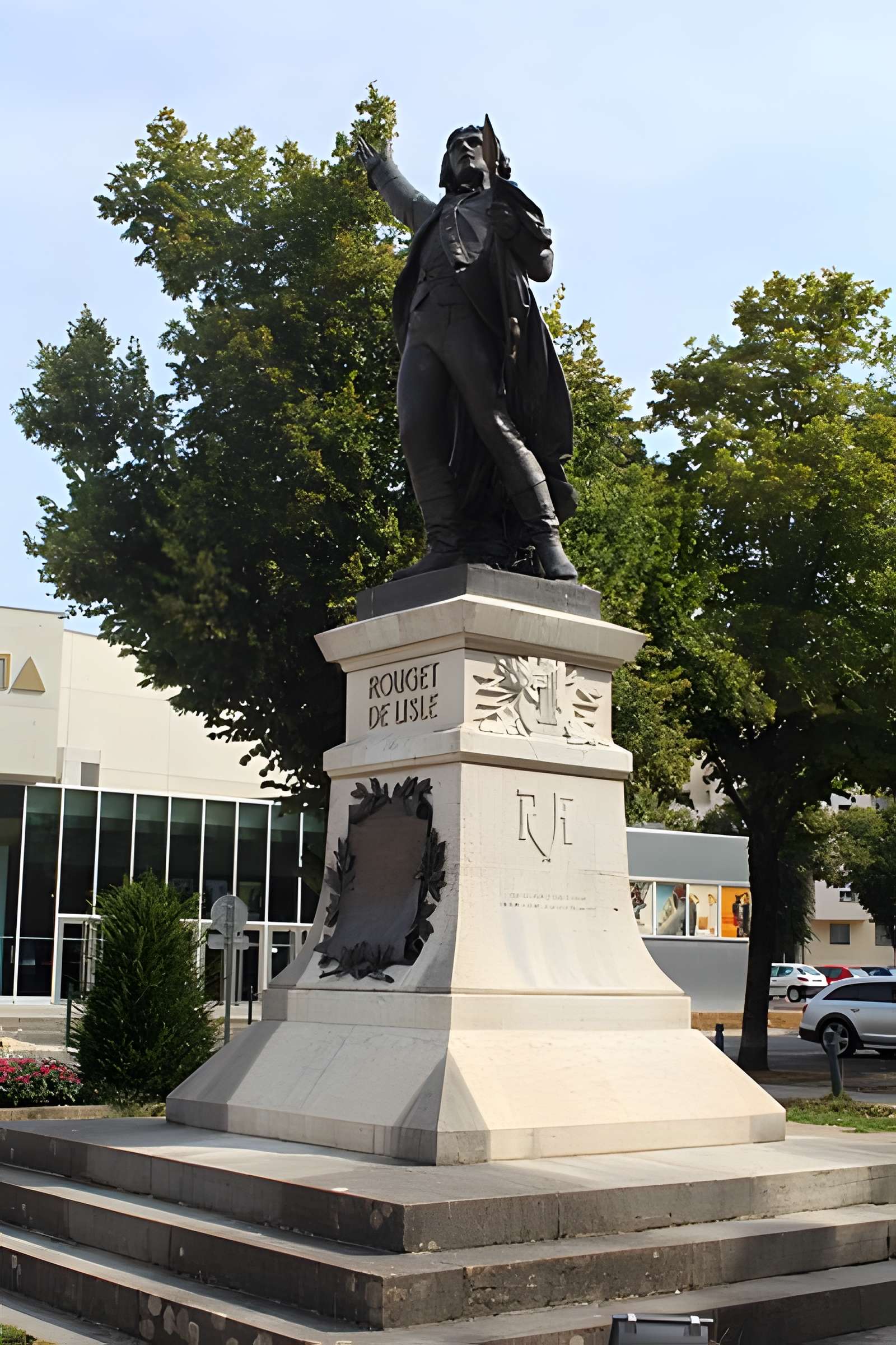 Monument commémoratif, dit statue de Rouget de Lisle