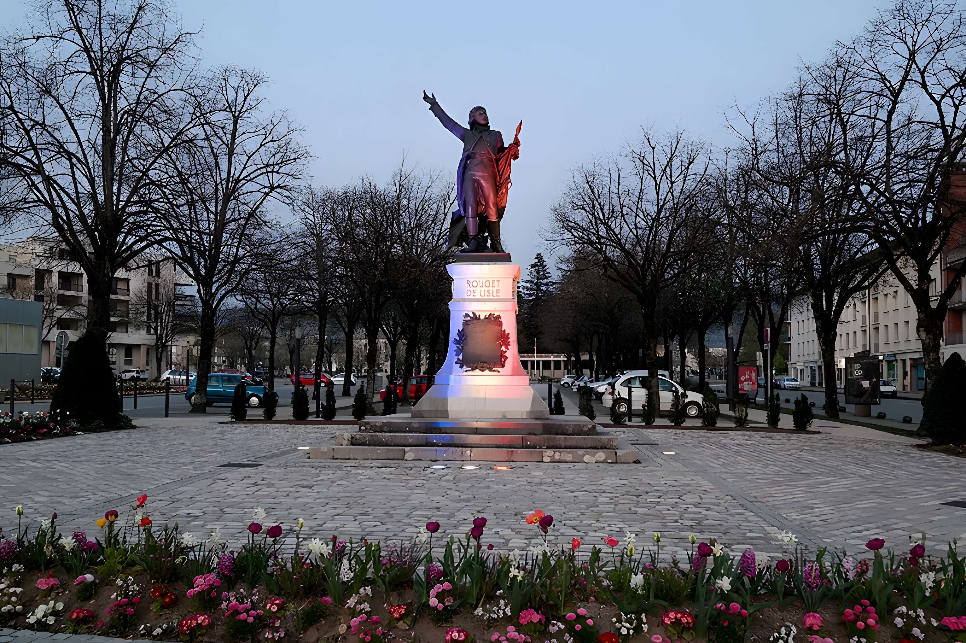 Monument commémoratif, dit statue de Rouget de Lisle