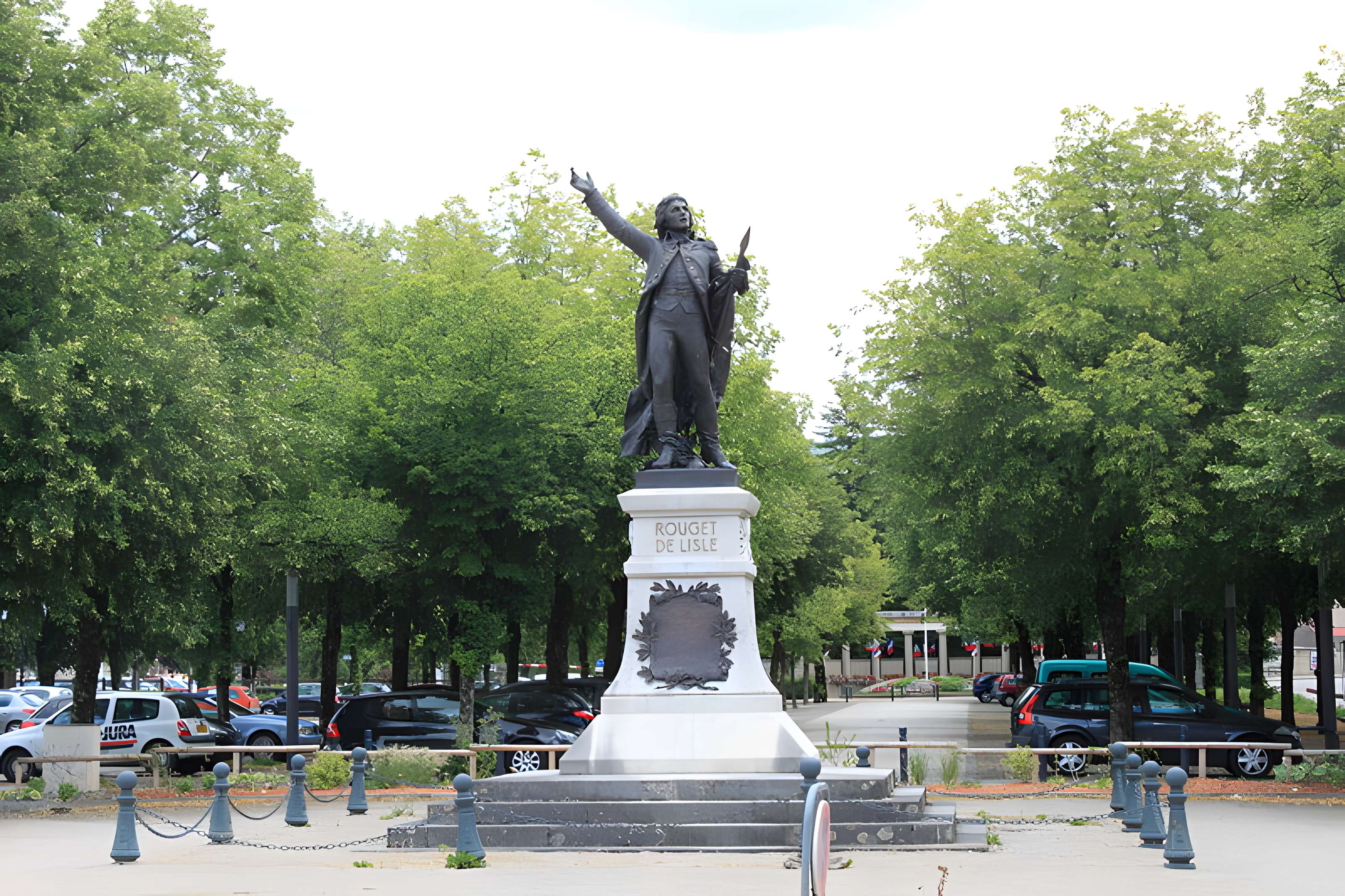 Monument commémoratif, dit statue de Rouget de Lisle