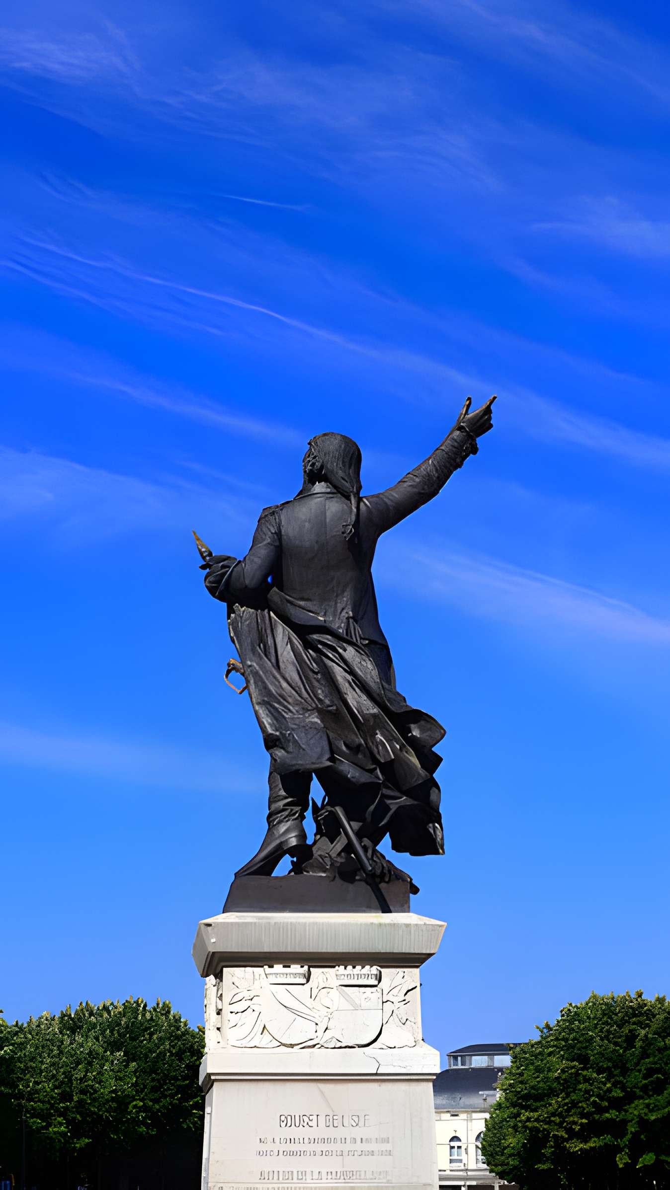 Monument commémoratif, dit statue de Rouget de Lisle