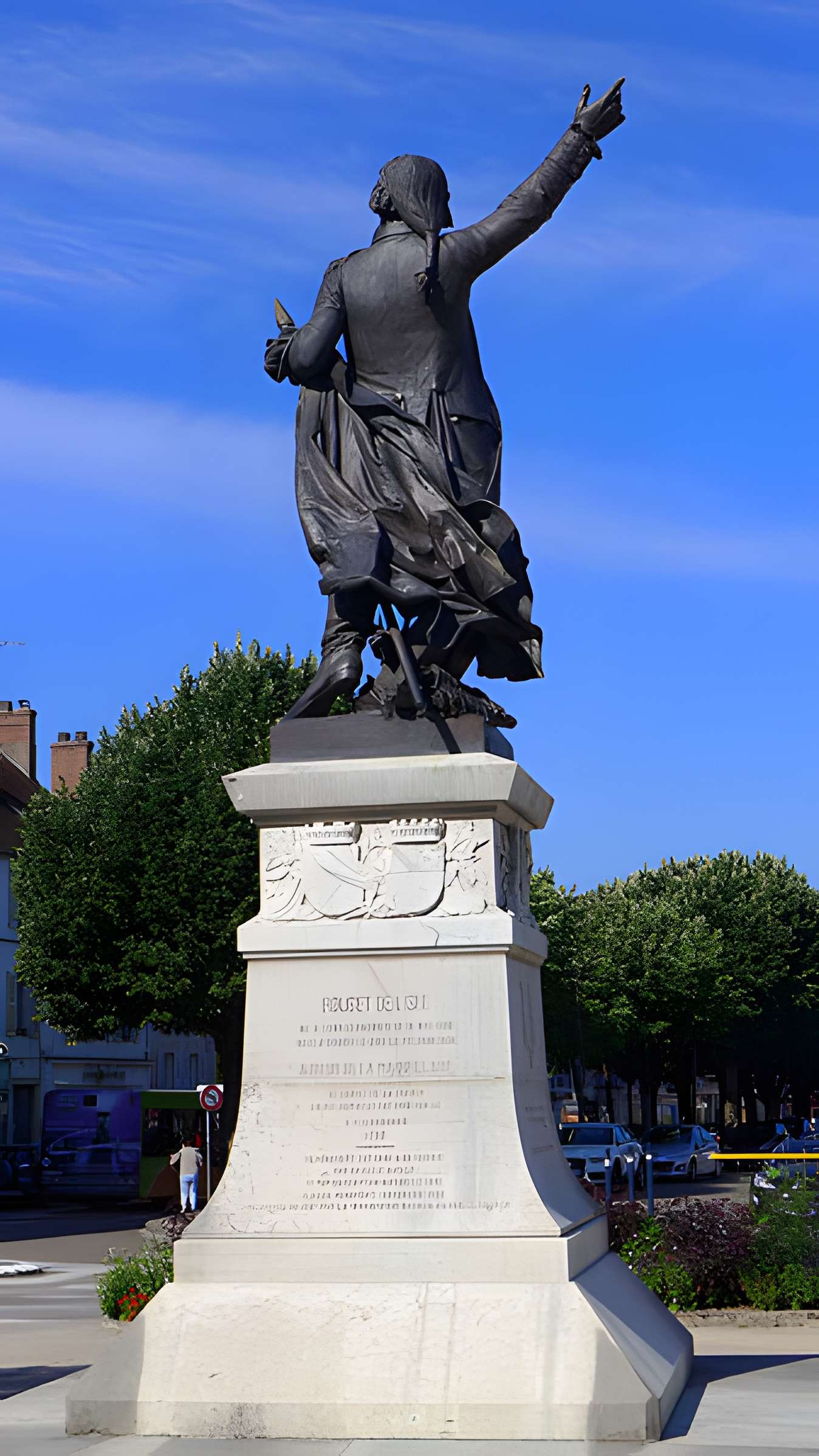 Monument commémoratif, dit statue de Rouget de Lisle