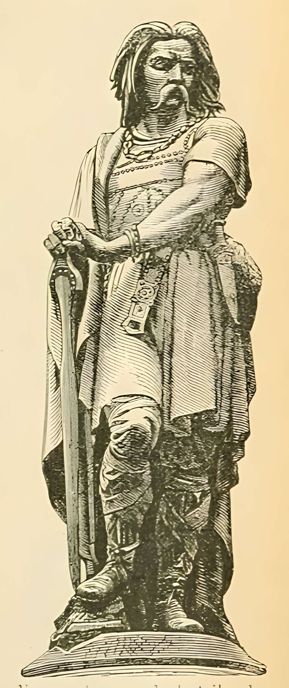 Statue de Vercingétorix d'Alise-Sainte-Reine