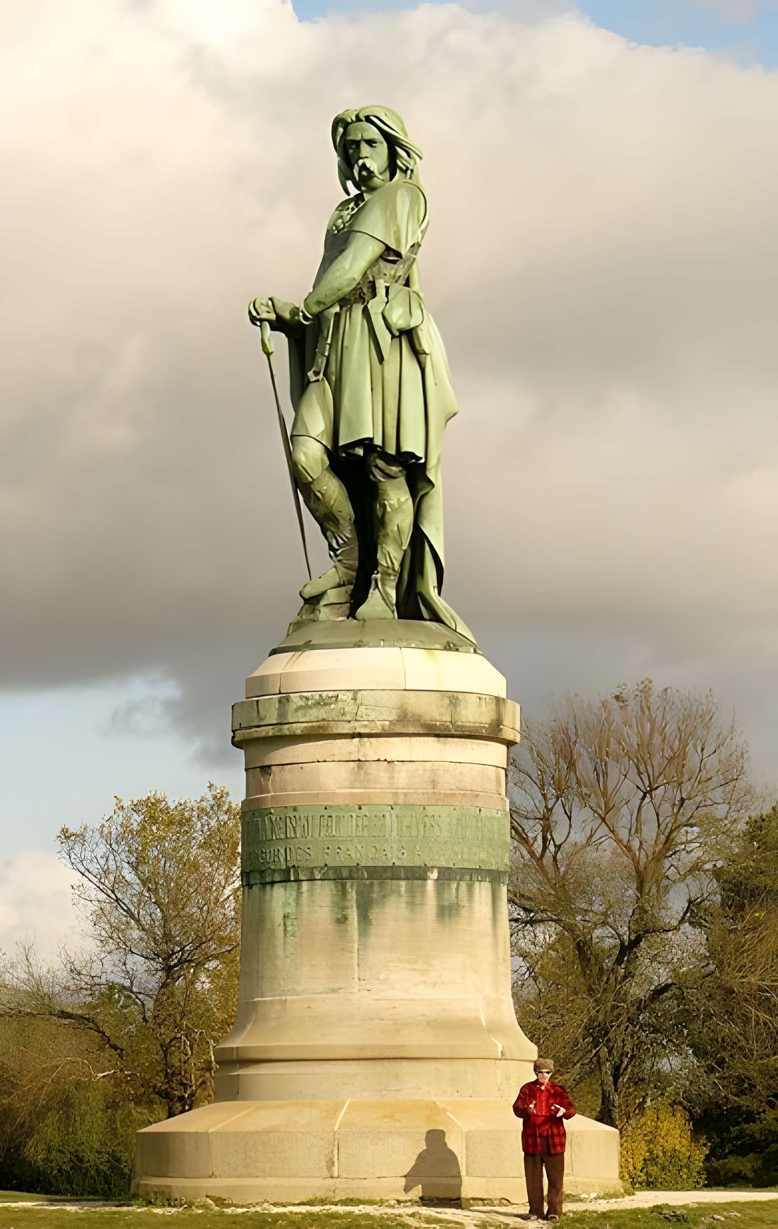 Statue de Vercingétorix d'Alise-Sainte-Reine 