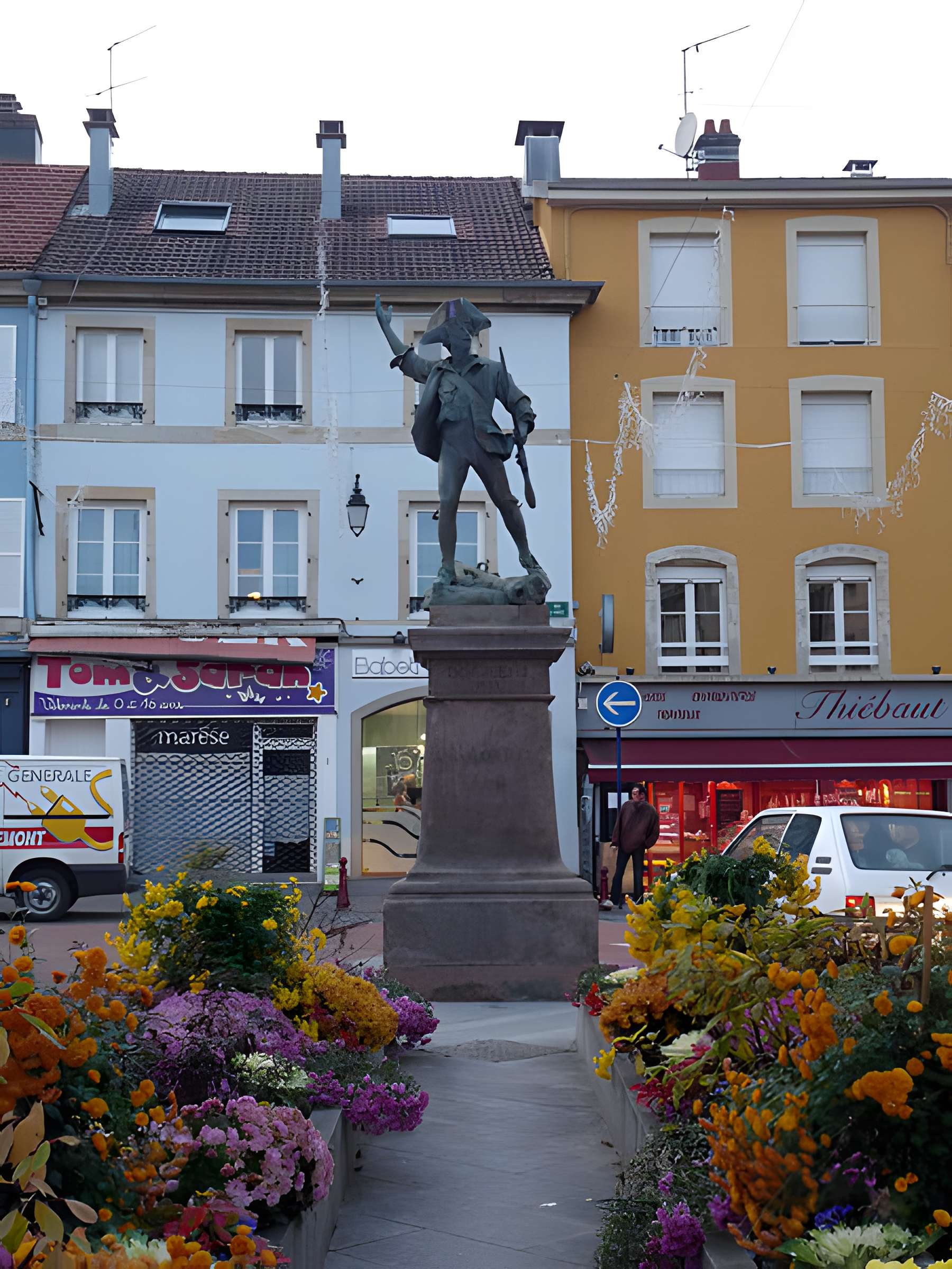 Statue du Volontaire de 1792 à Remiremont