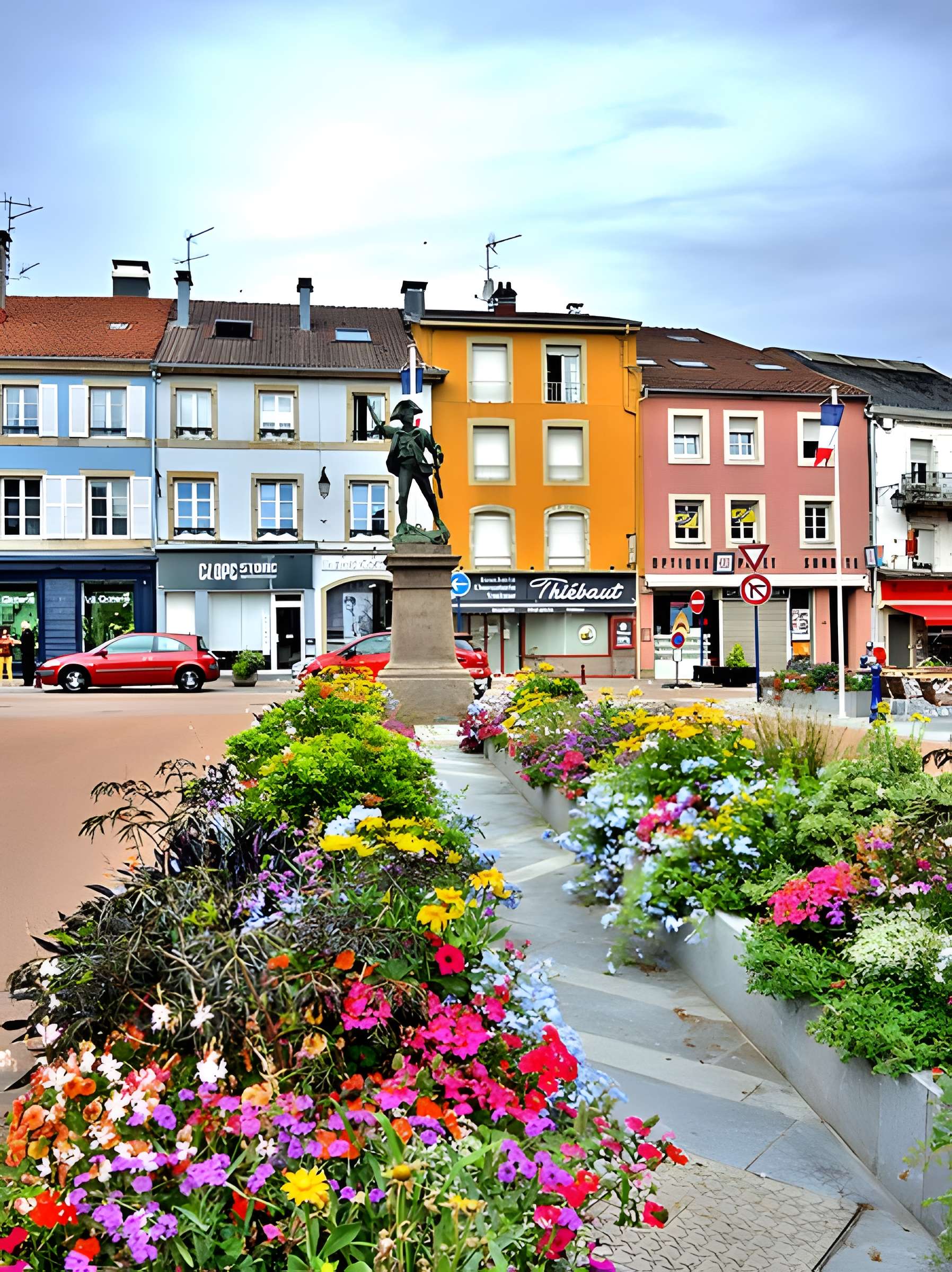 Statue du Volontaire de 1792 à Remiremont