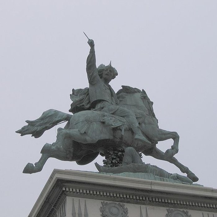 Photo de Statue équestre de Vercingétorix à Clermont-Ferrand
