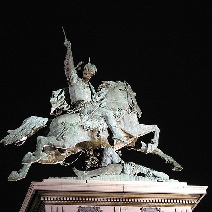 Photo de Statue équestre de Vercingétorix à Clermont-Ferrand