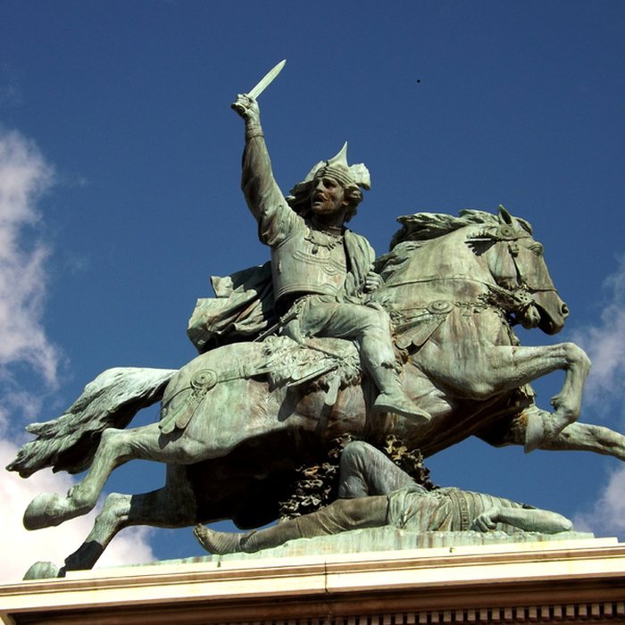 Photo de Statue équestre de Vercingétorix à Clermont-Ferrand