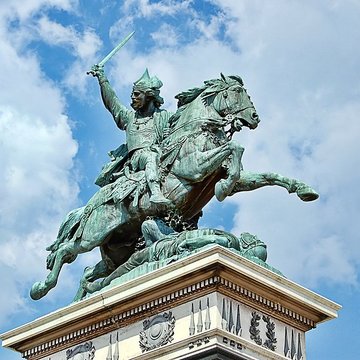 Statue équestre de Vercingétorix à Clermont-Ferrand