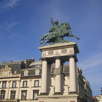 Statue équestre de Vercingétorix à Clermont-Ferrand