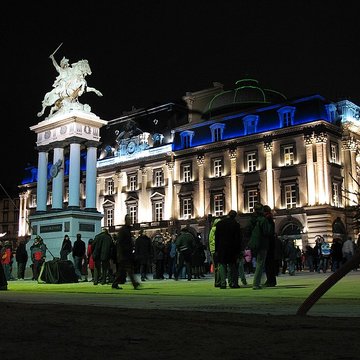 Statue équestre de Vercingétorix à Clermont-Ferrand