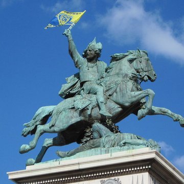 Statue équestre de Vercingétorix à Clermont-Ferrand