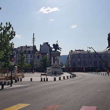 Statue équestre de Vercingétorix à Clermont-Ferrand