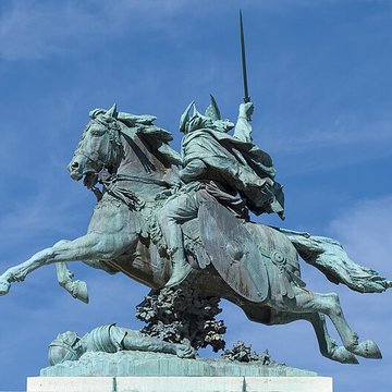 Statue équestre de Vercingétorix à Clermont-Ferrand