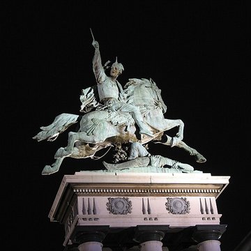 Statue équestre de Vercingétorix à Clermont-Ferrand