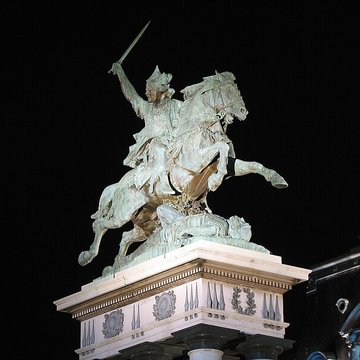 Statue équestre de Vercingétorix à Clermont-Ferrand