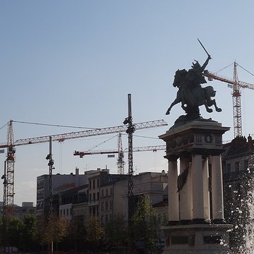 Statue équestre de Vercingétorix à Clermont-Ferrand