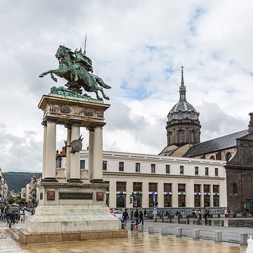 Statue équestre de Vercingétorix à Clermont-Ferrand