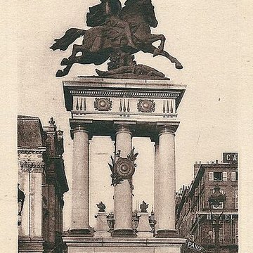 Statue équestre de Vercingétorix à Clermont-Ferrand