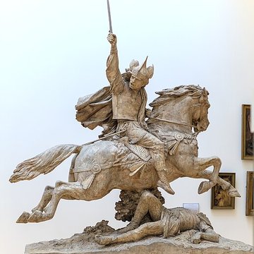 Statue équestre de Vercingétorix à Clermont-Ferrand