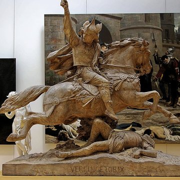Statue équestre de Vercingétorix à Clermont-Ferrand