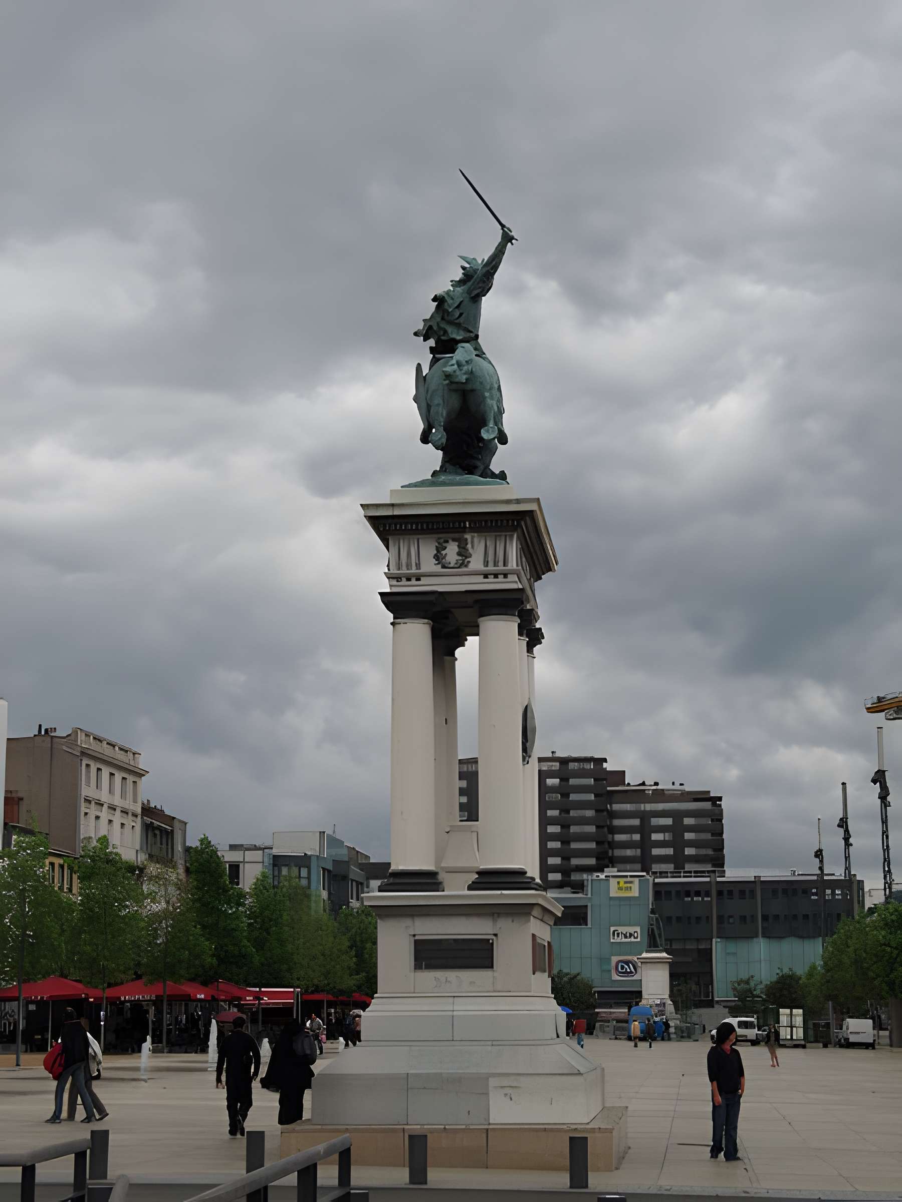 Statue équestre de Vercingétorix à Clermont-Ferrand