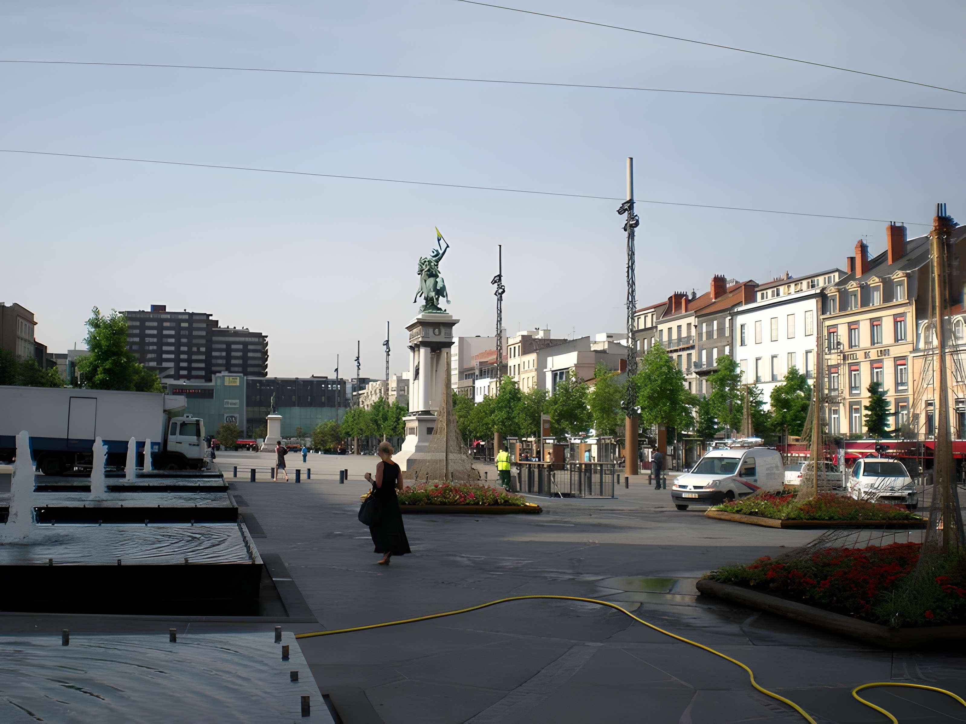 Statue équestre de Vercingétorix à Clermont-Ferrand